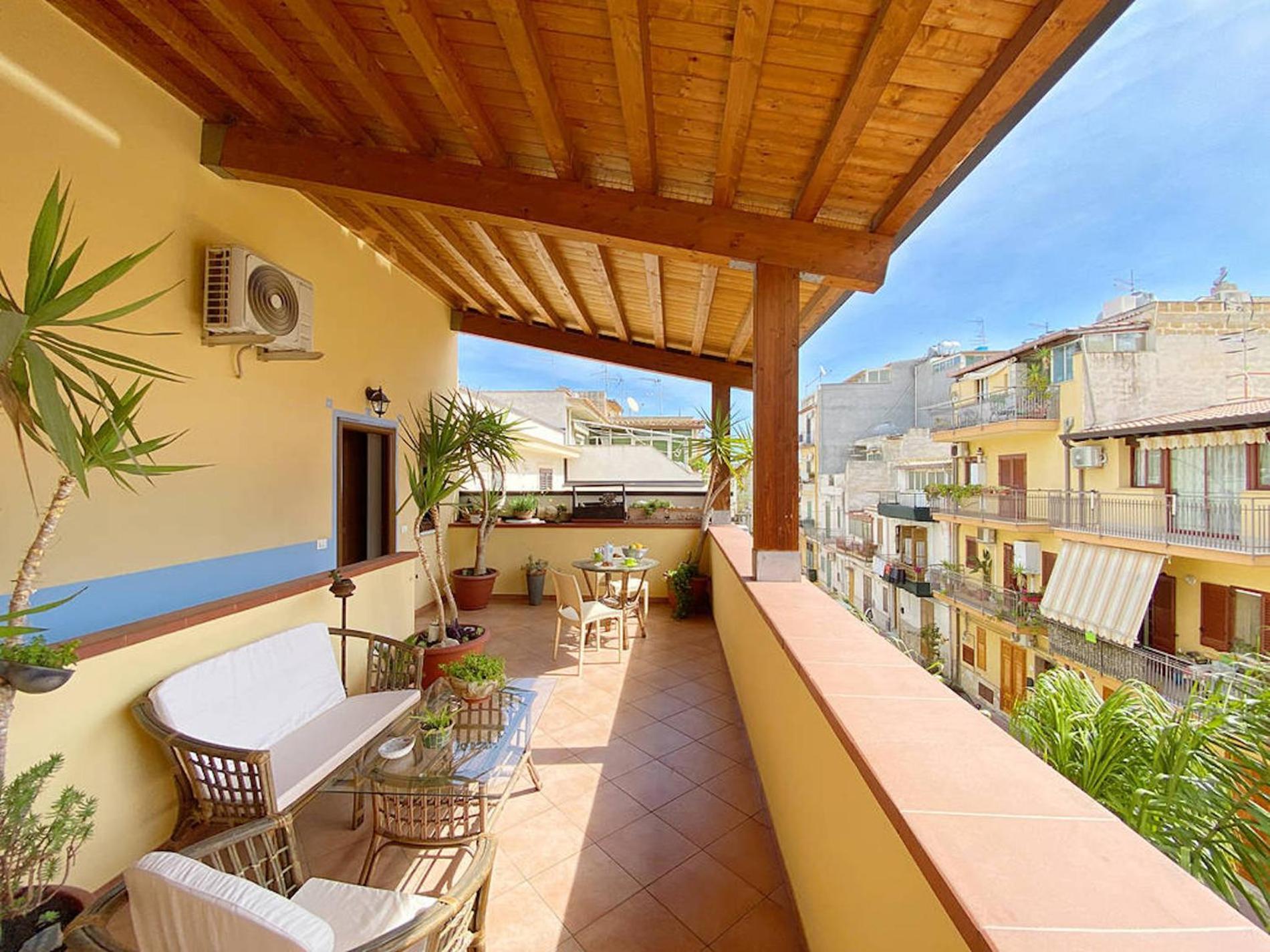 Solemar Sicilia - Casa Maria Apartment Santa Flavia Ngoại thất bức ảnh